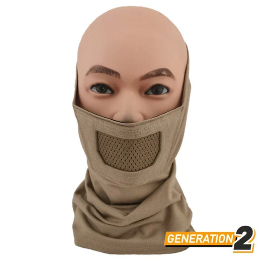 CYGNUS ARMORY Face Warrior Plus - Desert Tan